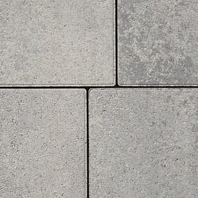 So sieht die Farbe color Silber-Mix beim Valeo Pflasterstein aus.