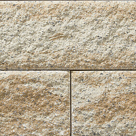Rinn Romano Mauer mit der Oberfläche rustica Beige-Braun.