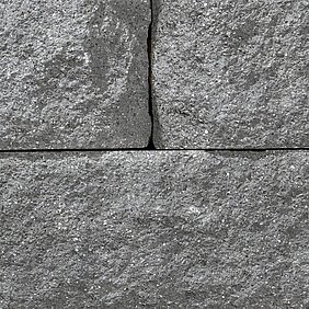Rusticale Bayfield Mauer von Rinn in der Farbe Basalt-Anthrazit