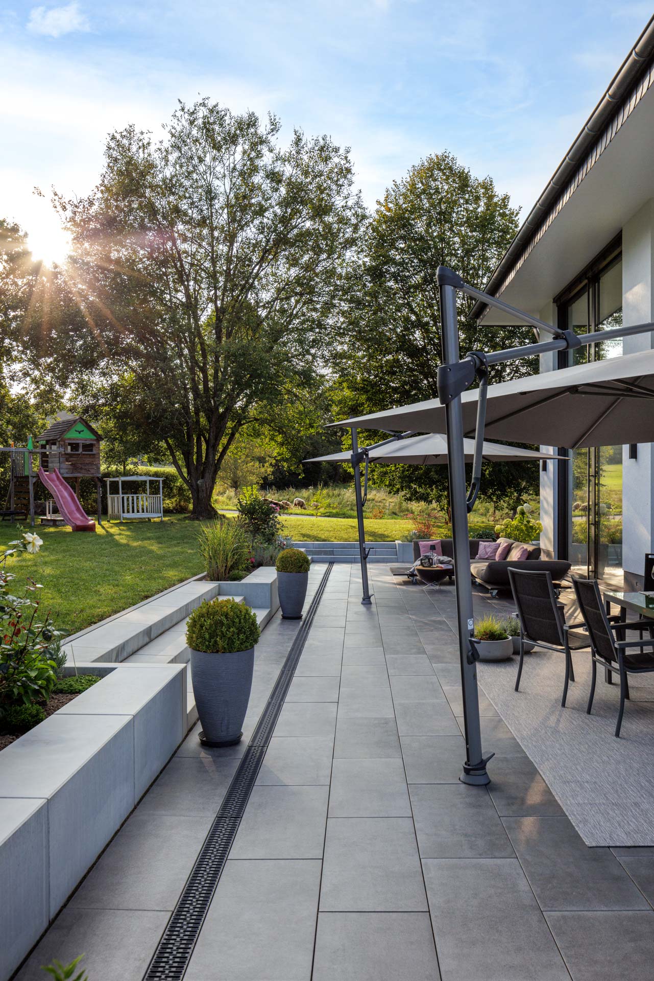 Sitzplatz auf Terrasse Sitzplatz auf Terrasse