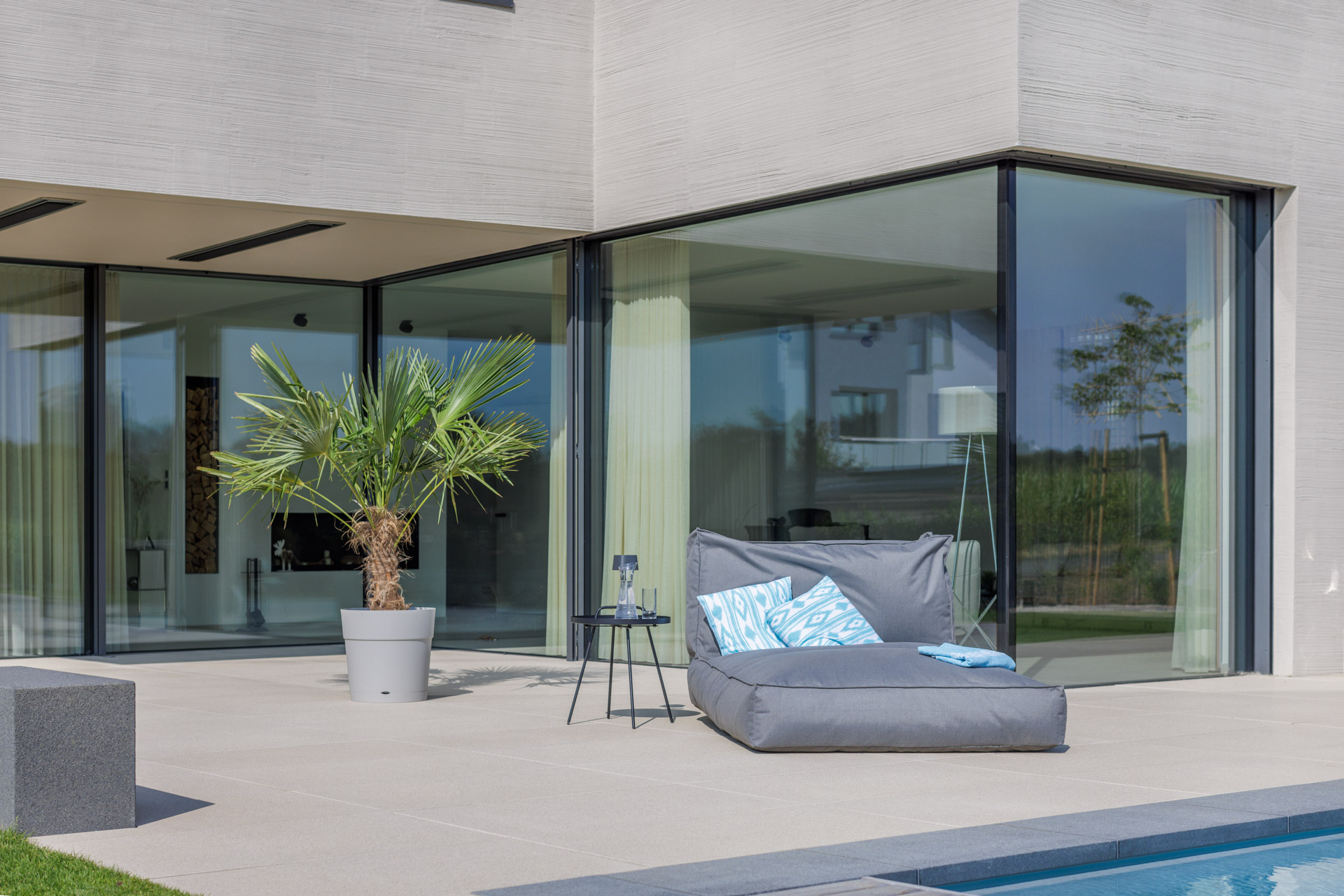 Terrasse mit Pool Terrasse mit Pool