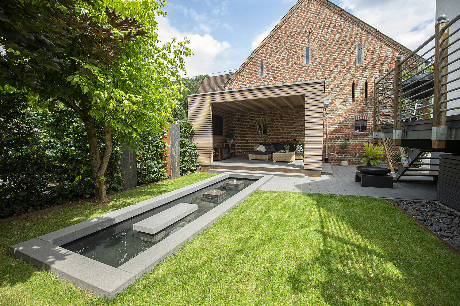 Wasser im Garten Wasser im Garten